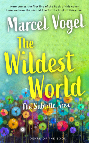 3D mockup of Olivine #24153 - Premade Abstract Book Cover