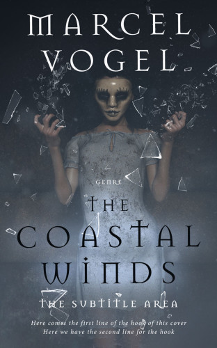 3D mockup of Mako #24279 - Premade Horror Book Cover