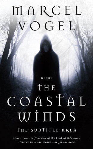 3D mockup of Black #24281 - Premade Horror Book Cover