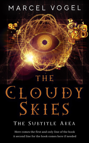 3D mockup of Tussock #24390 - Premade Abstract Book Cover