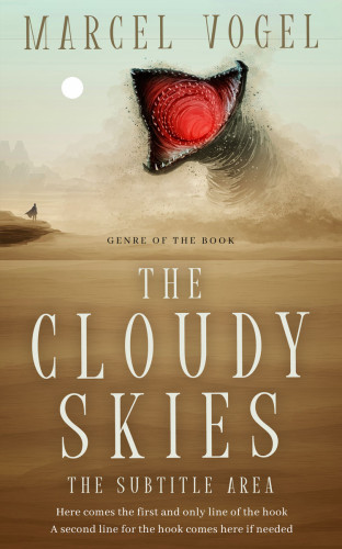 3D mockup of Cape Palliser #24398 - Premade Apocalyptica Book Cover