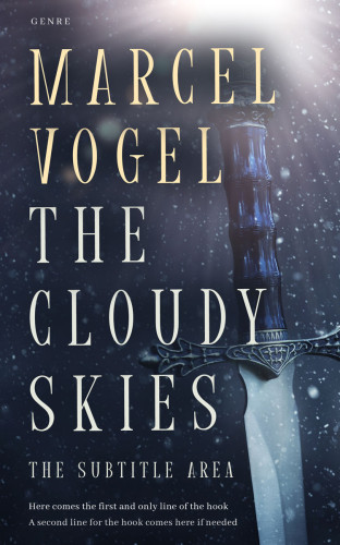 3D mockup of Ebony Clay #24403 - Premade Fantasy Book Cover