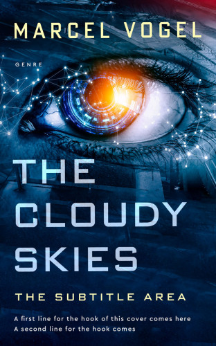 3D mockup of Black Pearl #24482 - Premade Science Fiction Book Cover