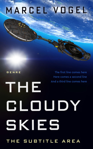 3D mockup of Botticelli #24485 - Premade Science Fiction Book Cover