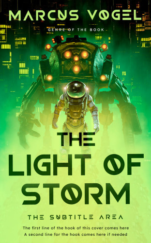 3D mockup of Sulu #24623 - Premade Science Fiction Book Cover