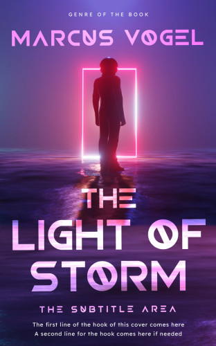 3D mockup of Bossanova #24629 - Premade Science Fiction Book Cover