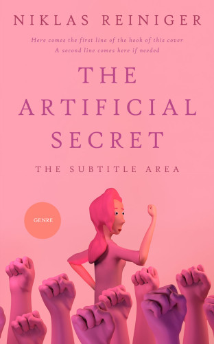 3D mockup of Sweet Pink #24839 - Premade Politics & Law & Society Book Cover