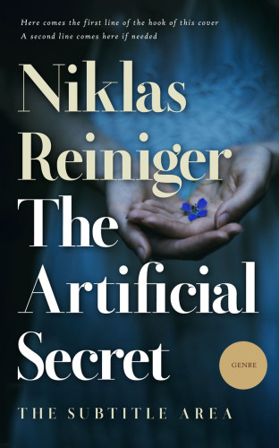 3D mockup of Big Stone #24854 - Premade Literary Fiction Book Cover