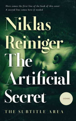 3D mockup of Bush #24858 - Premade Horror Book Cover