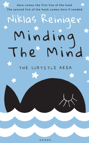 3D mockup of Cornflower #24884 - Premade Abstract Book Cover