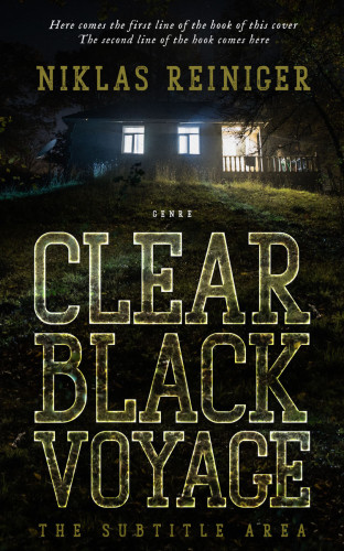 3D mockup of Rangoon Green #24956 - Premade Horror Book Cover