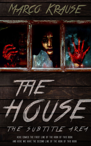 3D mockup of Gondola #25078 - Premade Apocalyptica Book Cover