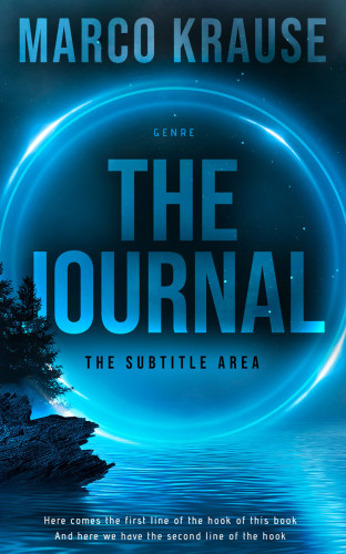 3D mockup of Tarawera #25093 - Premade Science Fiction Book Cover