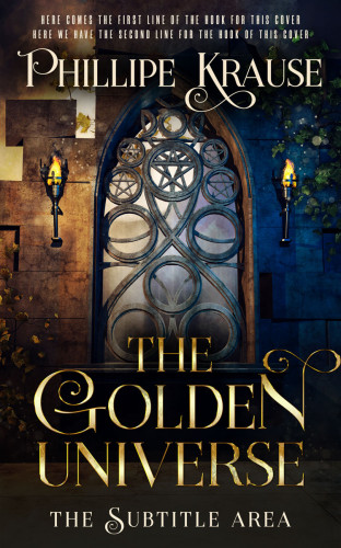 3D mockup of Woodsmoke #25147 - Premade Fantasy Book Cover