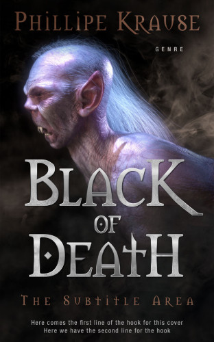 3D mockup of Cod Gray #25168 - Premade Horror Book Cover