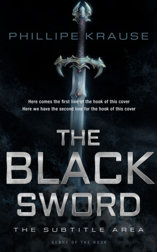 3D mockup of Bunker #25195 - Premade Fantasy Book Cover