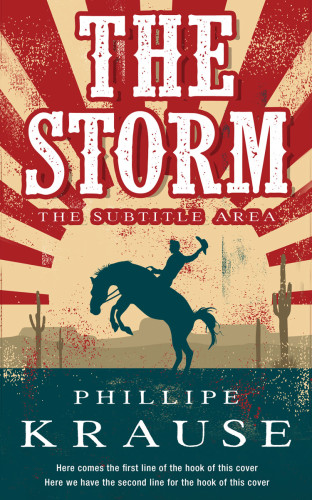 3D mockup of Tarawera #25226 - Premade Western Book Cover