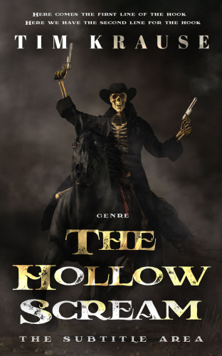 3D mockup of Dune #25287 - Premade Horror Book Cover