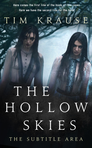 3D mockup of Outer Space #25300 - Premade Horror Book Cover