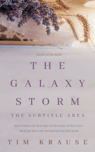 3D mockup of Pink Swan #25350 - Premade Literary Fiction Book Cover