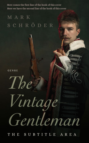 3D mockup of Log Cabin #25383 - Premade Historical Book Cover