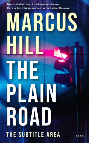 3D mockup of Bunting #25485 - Premade Mystery & Thriller & Suspense Book Cover