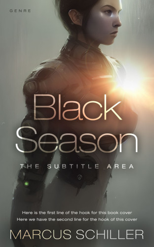 3D mockup of Armadillo #25698 - Premade Science Fiction Book Cover