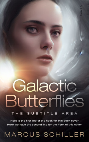 3D mockup of Thunder #25702 - Premade Science Fiction Book Cover