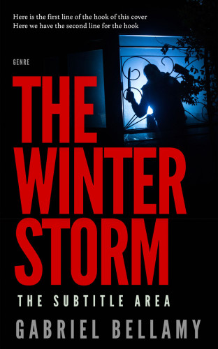 3D mockup of Bunker #25907 - Premade Horror Book Cover