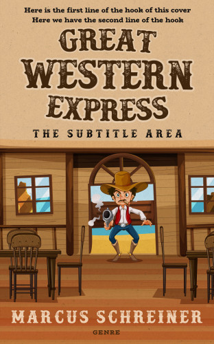 3D mockup of Muddy Waters #25974 - Premade Western Book Cover