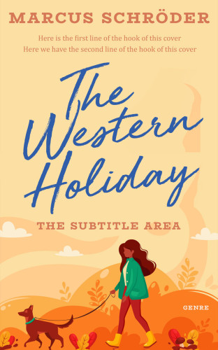 3D mockup of Marzipan #25982 - Premade Chick Lit Book Cover