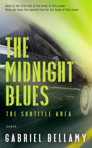 3D mockup of Yellow Green #25992 - Premade Action & Adventure Book Cover