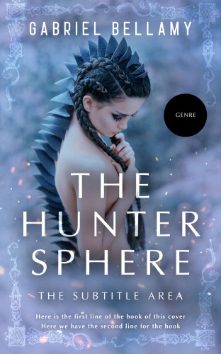 3D mockup of Bermuda Gray #26185 - Premade Fantasy Book Cover