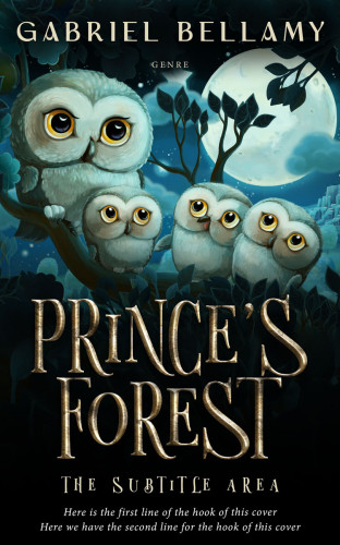 3D mockup of Powder Ash #26217 - Premade Nature Book Cover