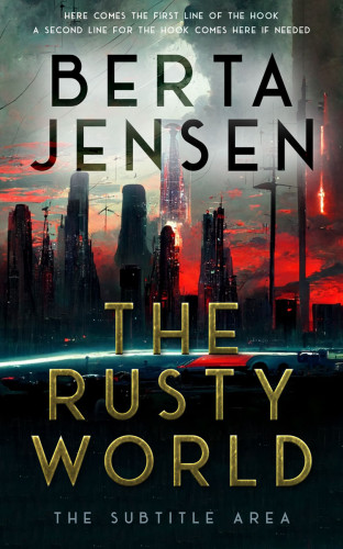 3D mockup of Rodeo Dust #26422 - Premade Apocalyptica Book Cover