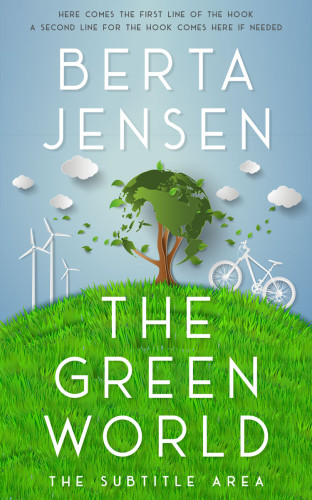 3D mockup of Casper #26433 - Premade Nature Book Cover