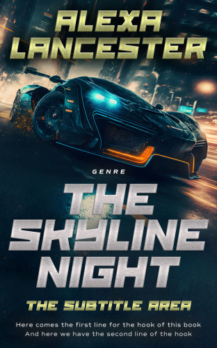 3D mockup of Bison Hide #26553 - Premade Mystery & Thriller & Suspense Book Cover