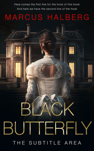 3D mockup of Woodsmoke #26770 - Premade Historical Book Cover