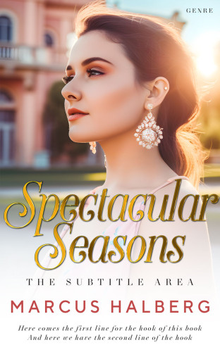 3D mockup of Wafer #27204 - Premade Fantasy Book Cover