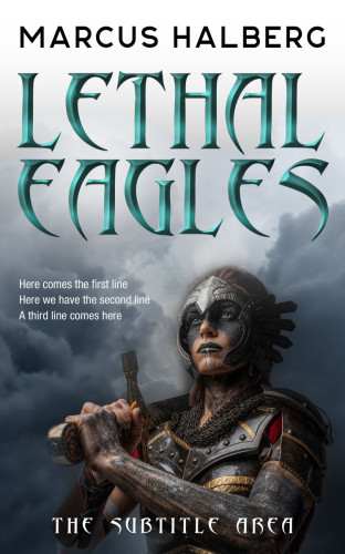 3D mockup of Iron #27303 - Premade Fantasy Book Cover