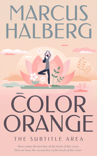 3D mockup of Mandys Pink #27428 - Premade Health & Mind & Body Book Cover