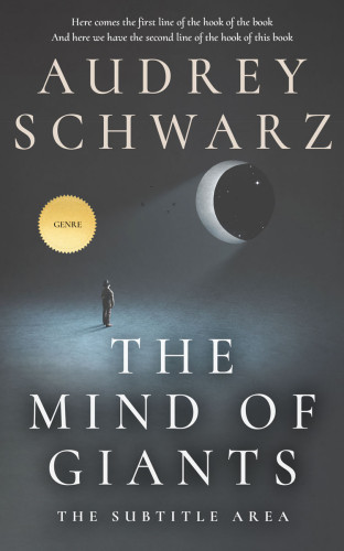 3D mockup of Abbey #27572 - Premade Abstract Book Cover