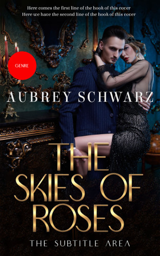 3D mockup of Black #27592 - Premade Romance Book Cover