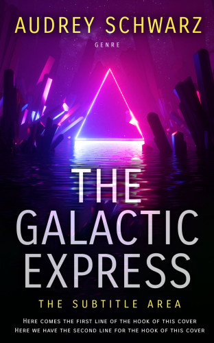 3D mockup of Orchid #27820 - Premade Science Fiction Book Cover