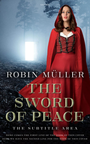 3D mockup of Cocoa Brown #27833 - Premade Fantasy Book Cover