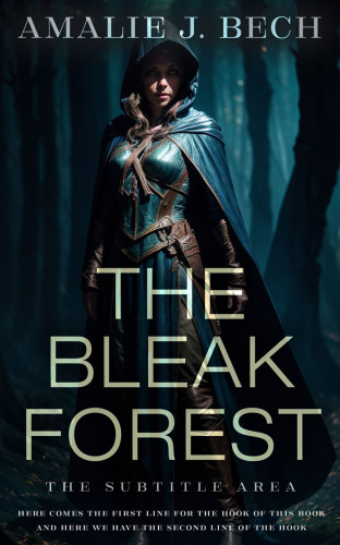 3D mockup of Ebony #27932 - Premade Fantasy Book Cover