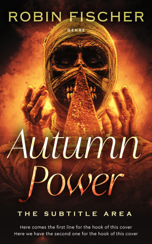 3D mockup of Red Damask #28031 - Premade Fantasy Book Cover