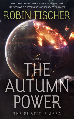 3D mockup of Thunder #28060 - Premade Apocalyptica Book Cover