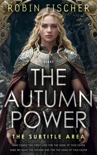 3D mockup of Shark #28082 - Premade Fantasy Book Cover