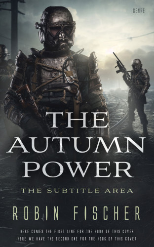 3D mockup of Shark #28095 - Premade Apocalyptica Book Cover